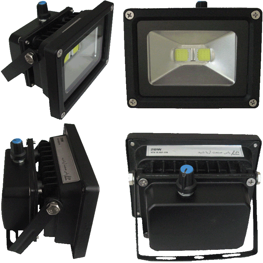 پروژکتور الی ای دی مخصوص خودرو ولوم دار 20 وات